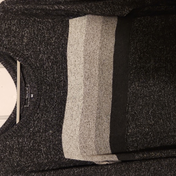 Women's Sonoma Medium Black & Gray Sweater - Picture 2 of 4